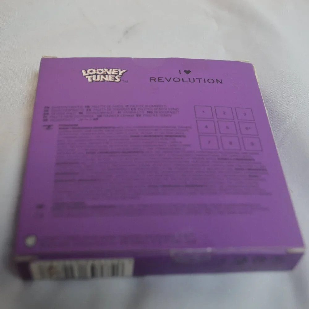 I Heart Revolution Looney Tunes Tasmanian Devil Shadow Palette NIB